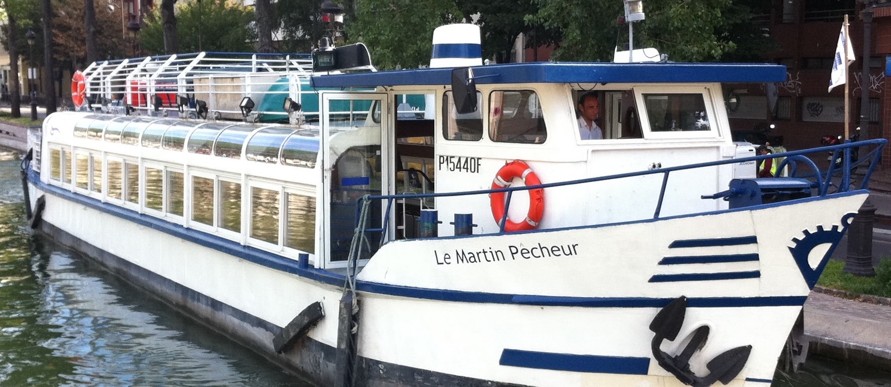 Le Martin Pêcheur vue de côté